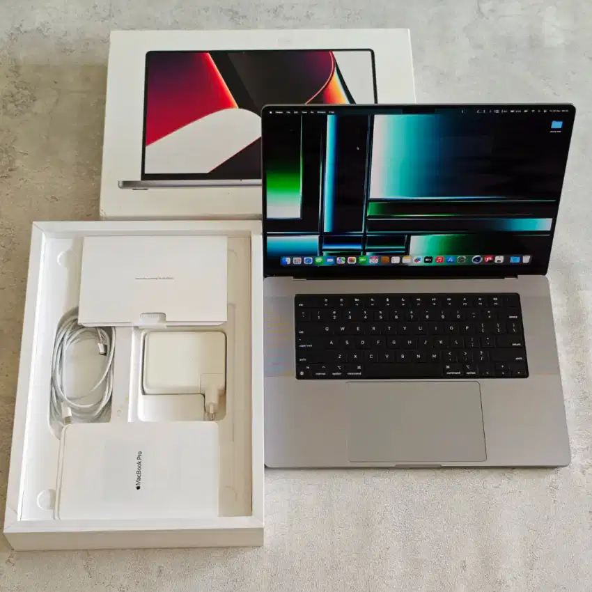 Macbook Pro M1 Pro 16 Inch 16/512gb Fullset Original Eks Ibox