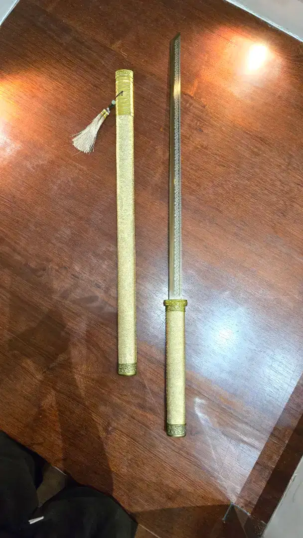 Pedang china Jin Huo Jian qold chinese sword koleksi