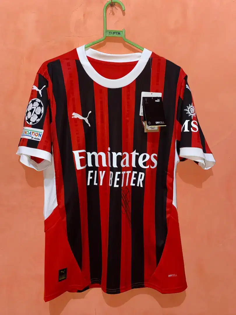 Jersey AC Milan 125th HOME KIT AUTHENTIC 2024/25