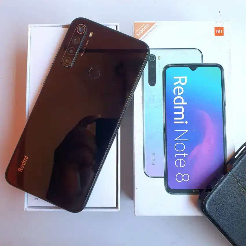 Redmi Note 8 Ram 4/64 Fulset Ori Segel, Snapdragon 665 , Kamera Jernih