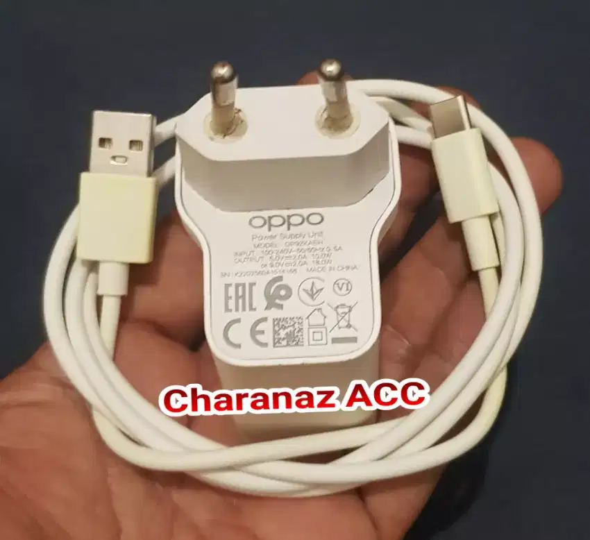 Charger ORI Bekas bawaan Oppo/Realme Fast 18watt siap pake