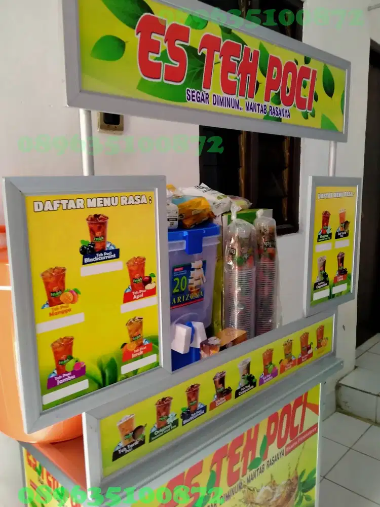 Paketan Usaha Es Teh Poci Bonus Rasa Rasa