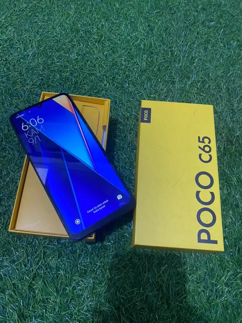 POCO C65 Ram 6/128GB Fullset Mulus