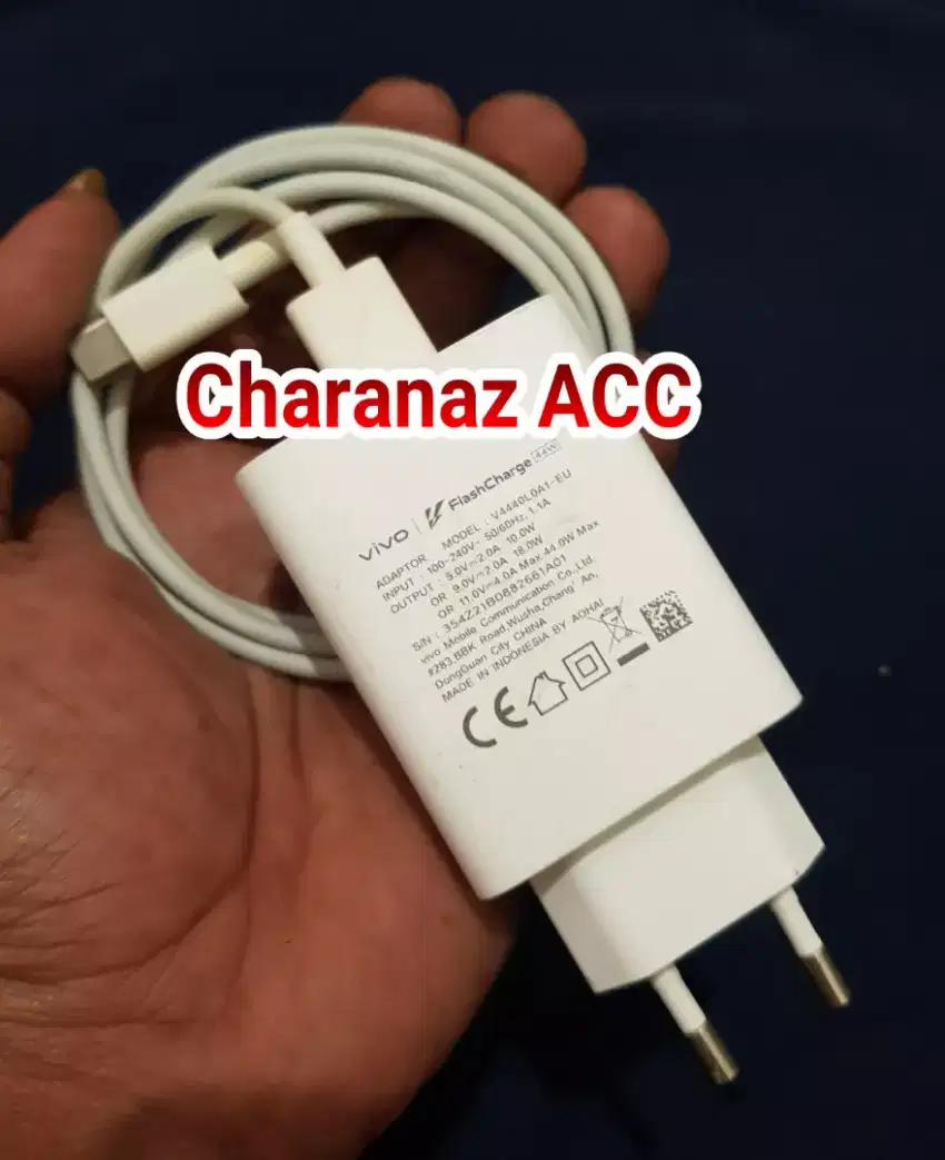 Charger ORI Vivo EX pake V23/25/27 superfast 44W siap pake