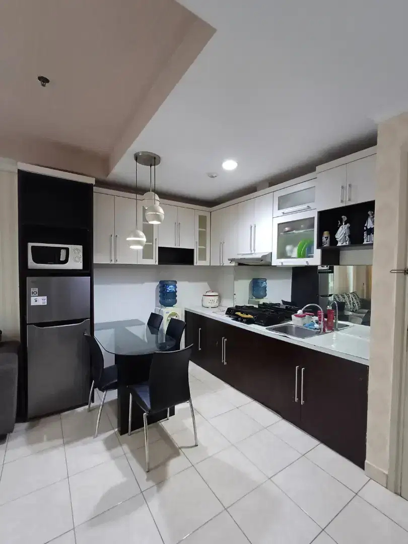 Sewa mingguan 2BR full furnish apartemen city home moi kelapa gading