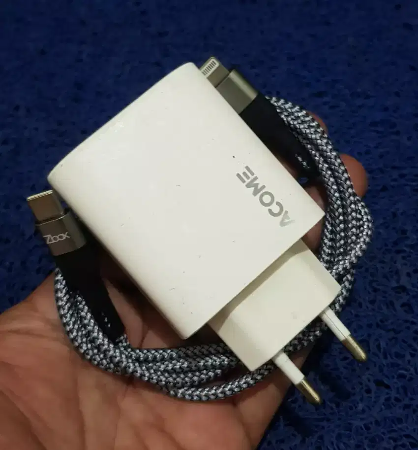 Charger ORI ACOME EX pake iphone 13pro/macbook 65W siap pake