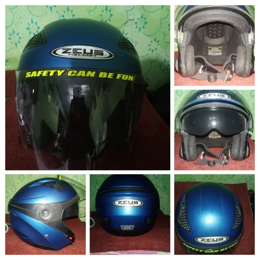 Helmet zeus laki-laki Ukuran L