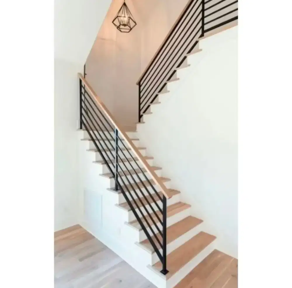 railing handrailing conwood/pegangan tangan dilapisi kayu