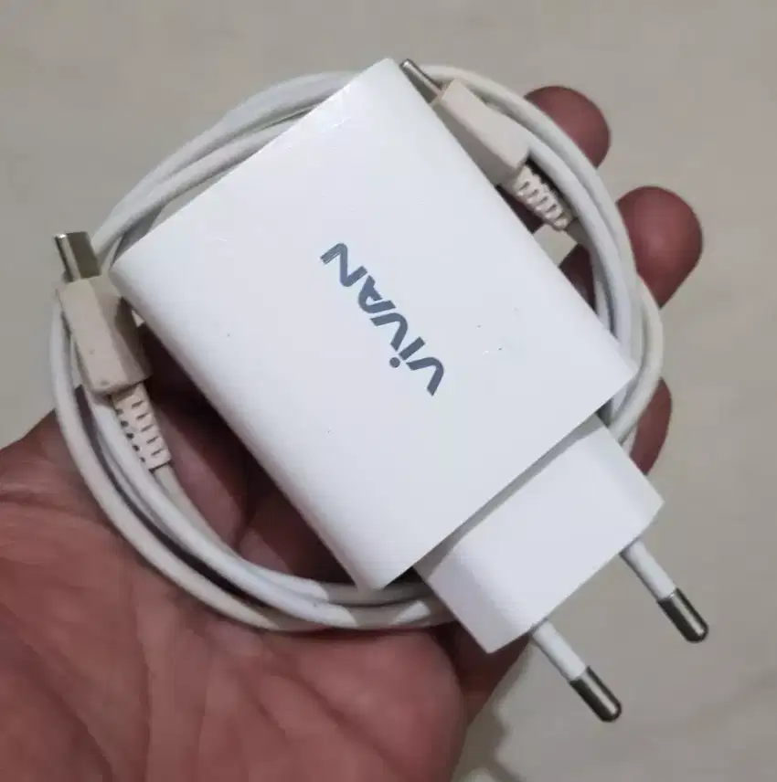 Charger ORI Vivan EX pake iphone 15/macbook 65W siap pake