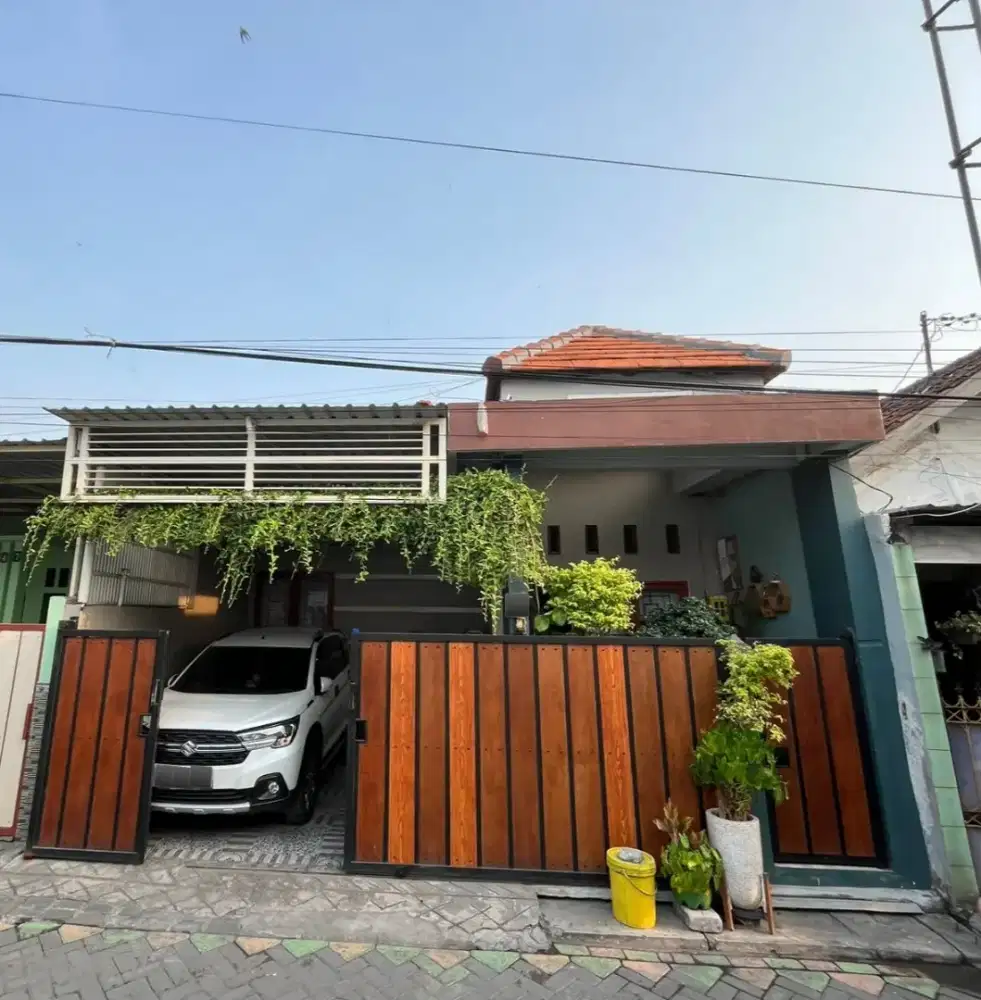 Rumah Kampung Siap Huni Lokasi Kalibader Kalijaten Taman Sidoarjo