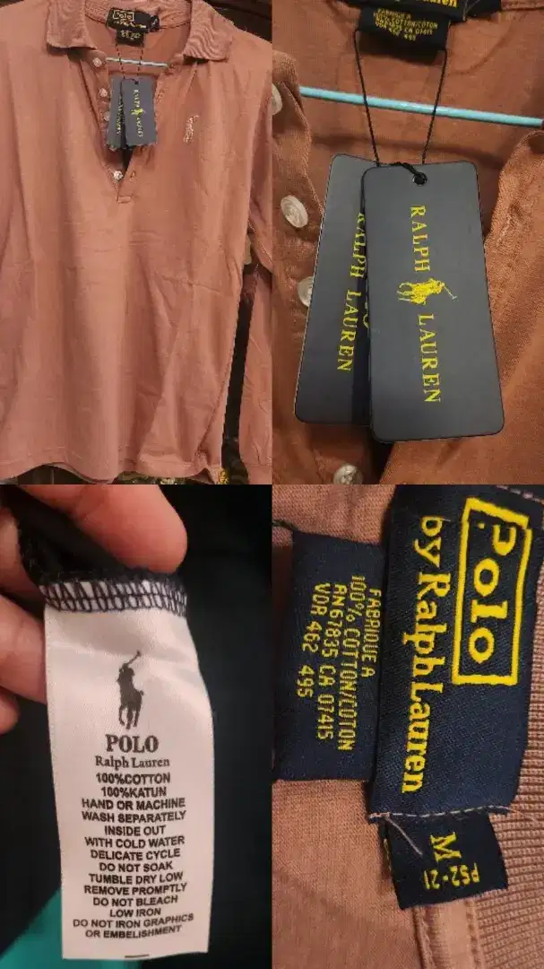 Baju kaos atasan wanita lengan panjang Polo