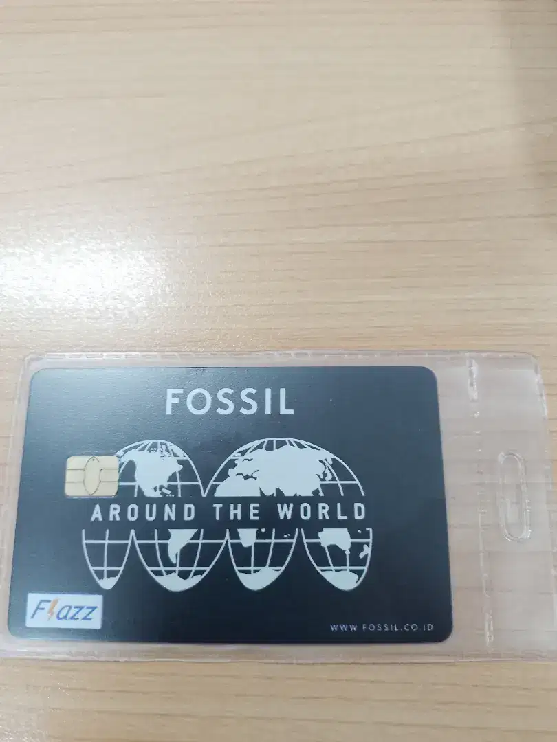 KARTU BCA FLAZZ GEN 2 FOSSIL ORIGINAL HADIAH JAM FOSSIL