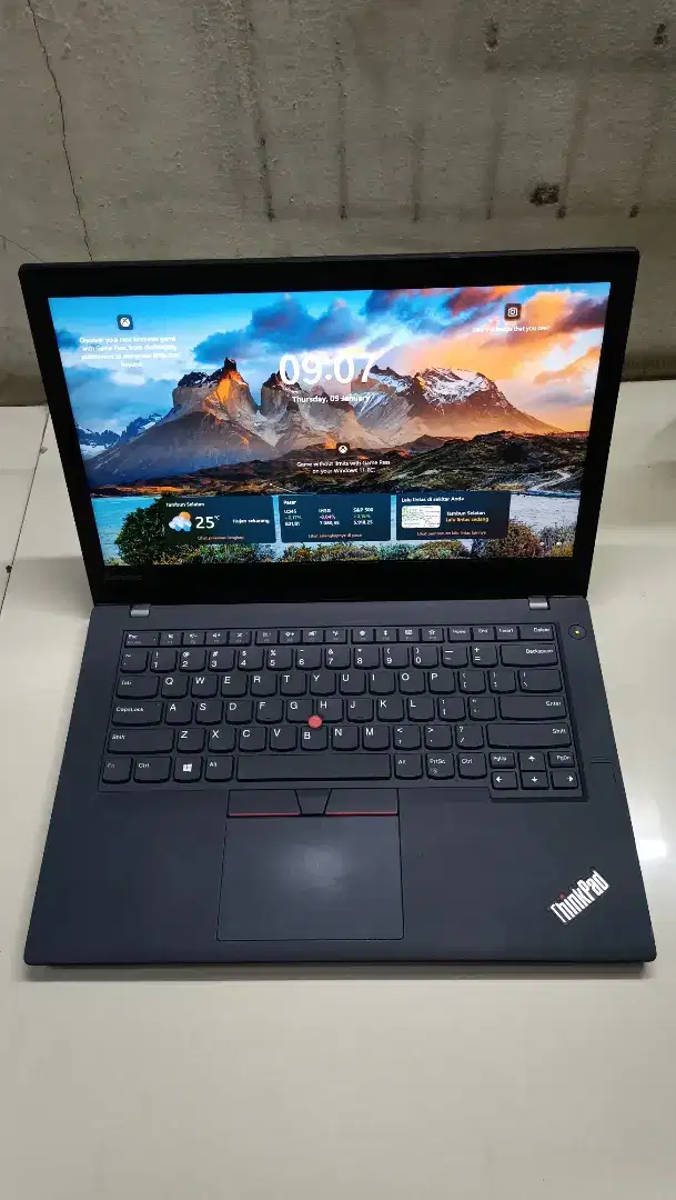 Lenovo Thinkpad T470, Core i5 gen7, Ram 8gb, ssd 512Gb, 14 inch