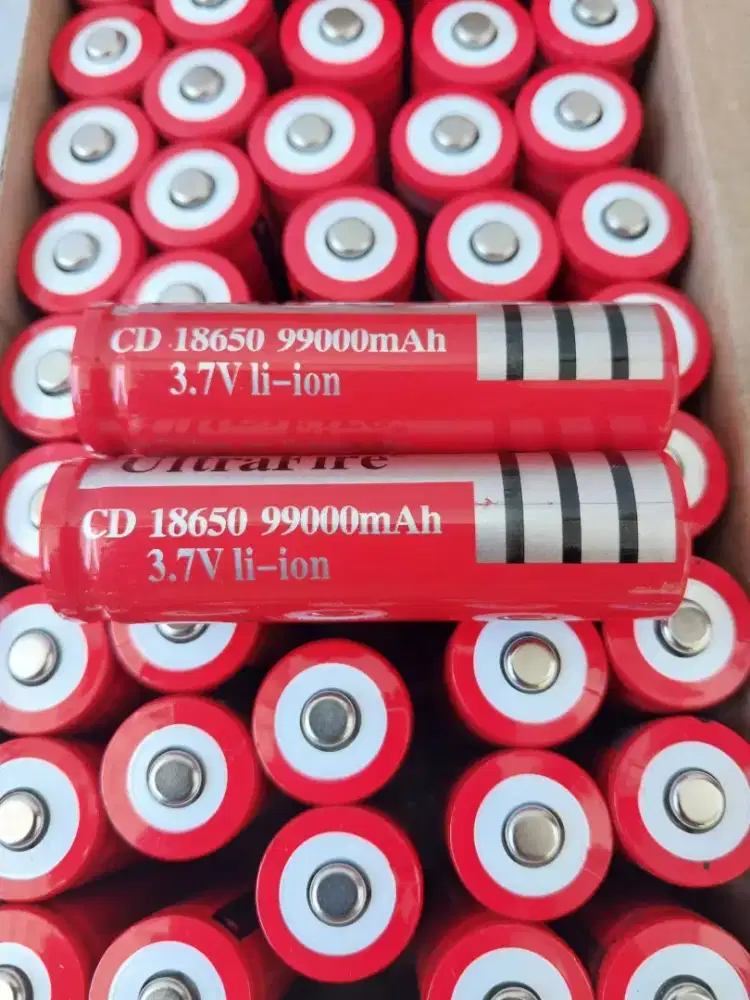 batrai cas 18650 senter kipas dll