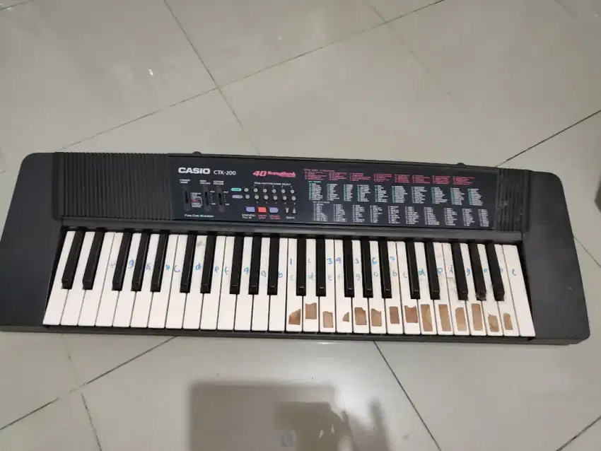 Dijual Murah keyboard Casio CTO -200, kondisi bagus