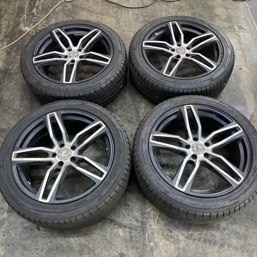 Lenso Conquista Ring 20 5x114 5x112 Velg Original Thailand Ori R20