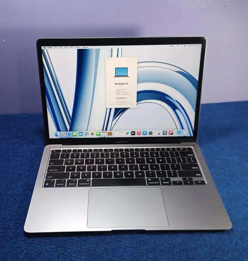 Apple Macbook Air M1 2020 M1 8/256 Grey mulus murah