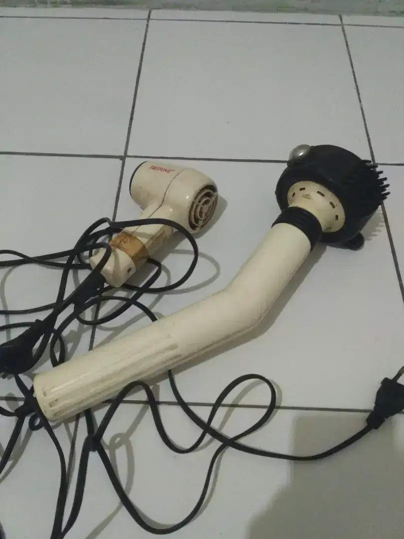 Alat pijat elektrik & hairdryer