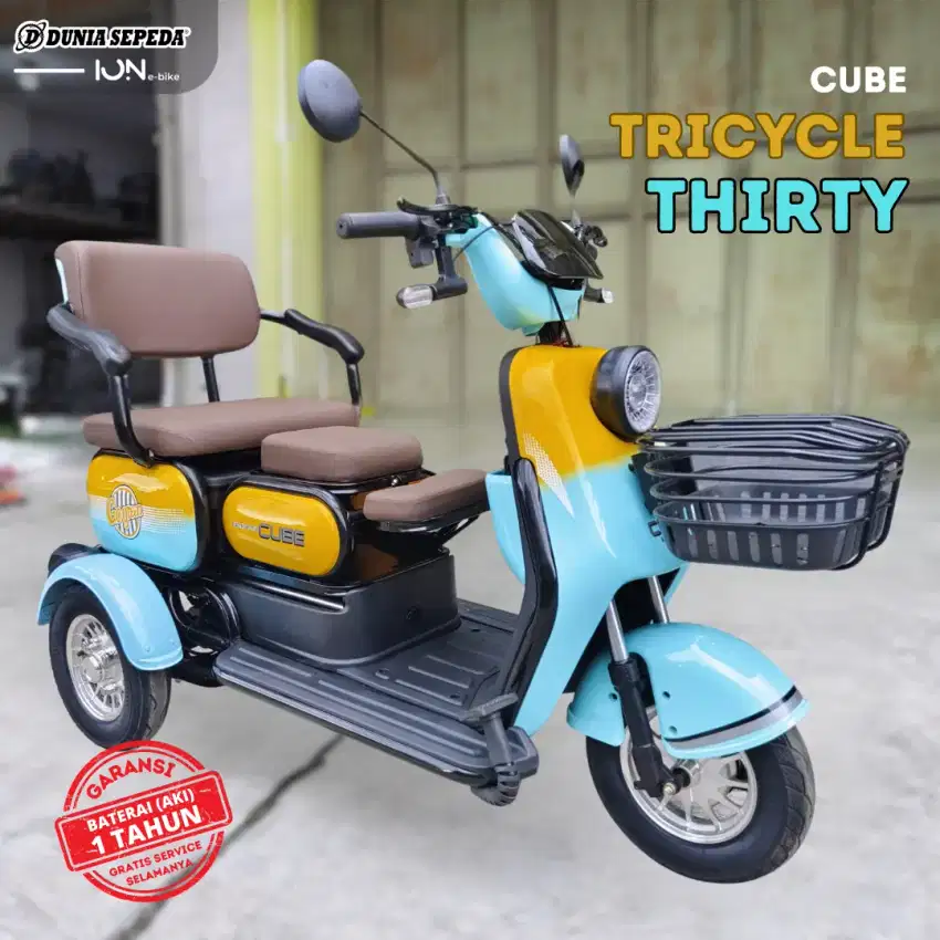 Jual Sepeda Listrik Roda Tiga Terbaru Cube Thirty