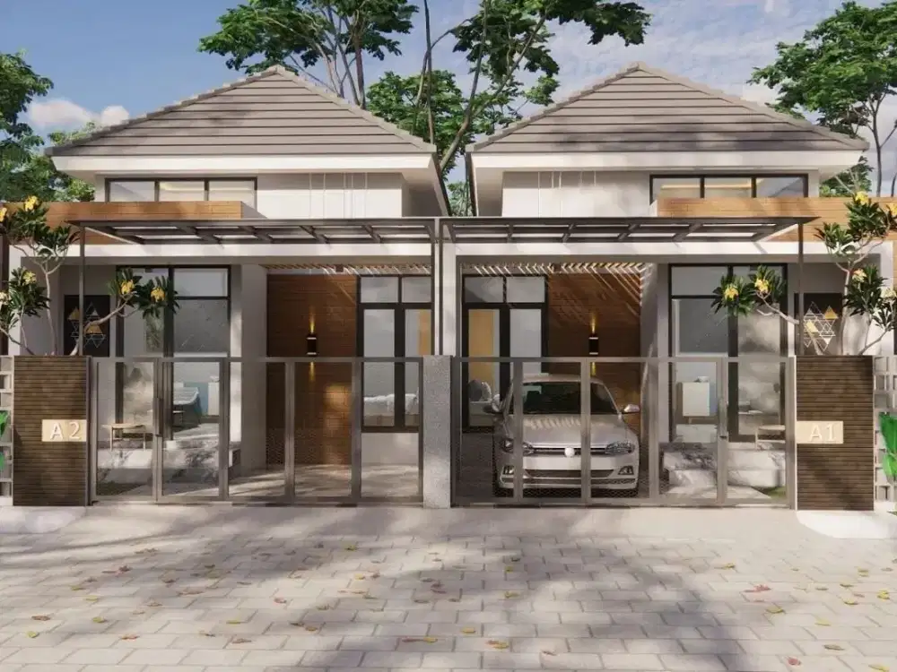 Perumahan free design terlaris di buah batu