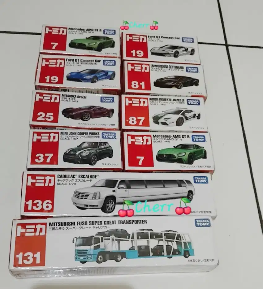 Diecast mini Tomica