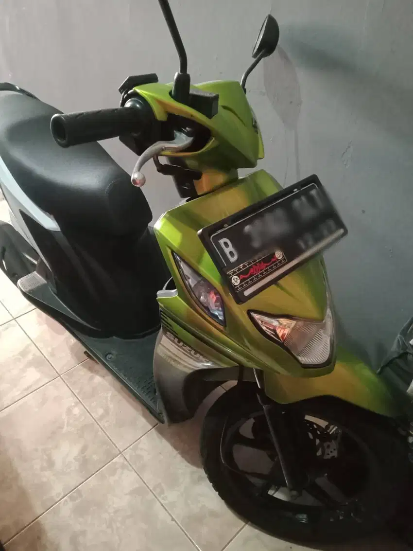 Bismillah Jual Motor Suzuki Nex 2013 Barang Simpanan Jarang Pakai