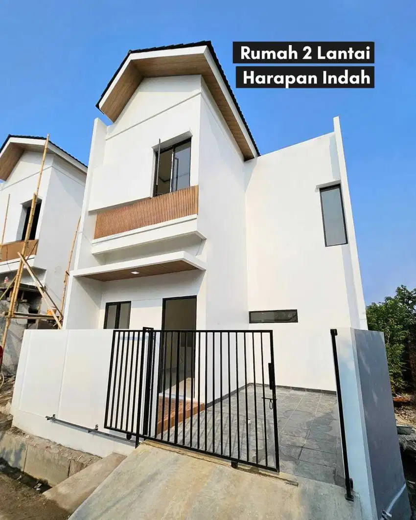 Rumah Minimalist Modern 2 lantai Di Harapan Indah