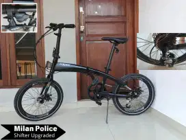 Sepeda Lipat Milan Police upgraded