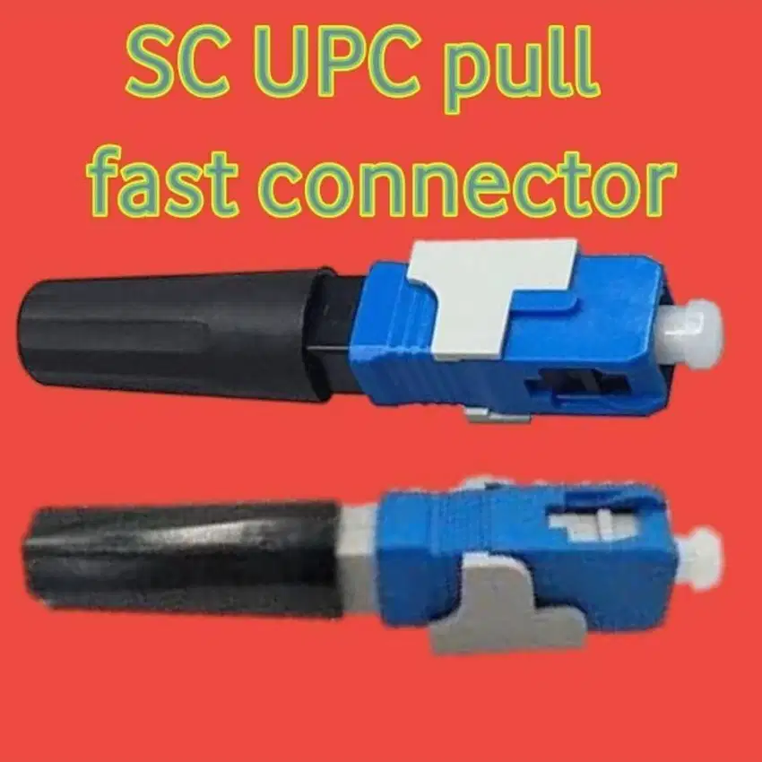 Fast Connector Fiber Optic FO SC Upc Pull Model Tarik Klik