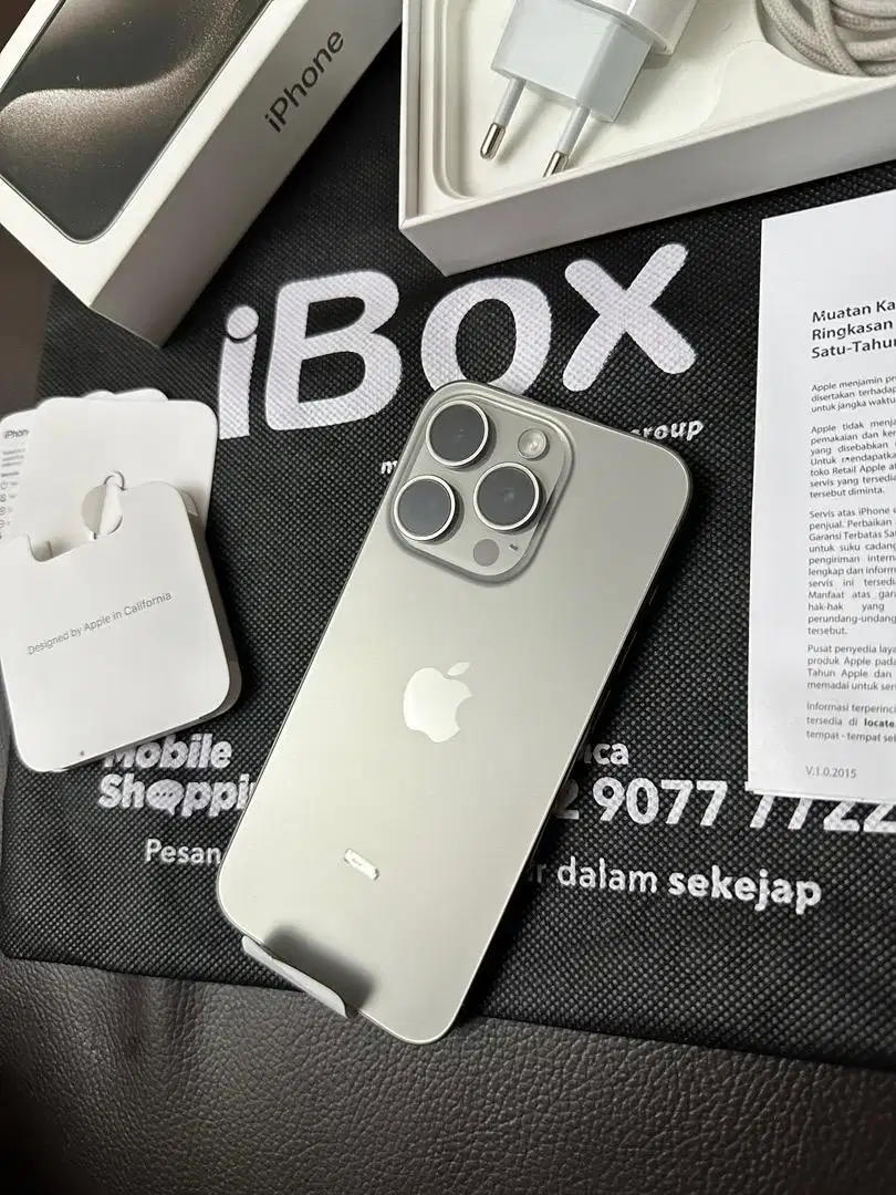 iPhone 15 PRO 128GB iBox like new fullset