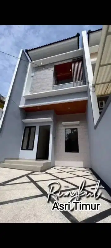 Dijual rumah baru, Sisa 1 unit Rungkut Asri Timur