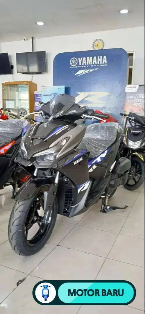 [Motor Baru] Yamaha New AEROX ALPHA CYBERCITY