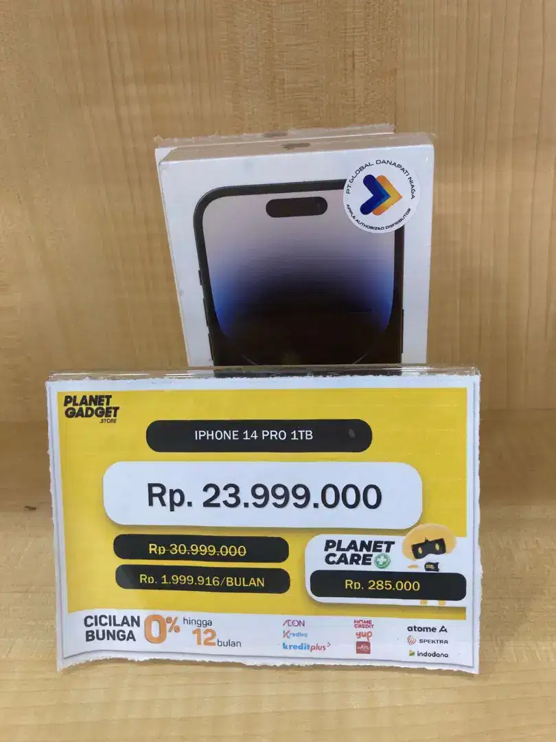 KREDIT IPHONE 14 PRO 1TB GARANSI RESMI IBOX