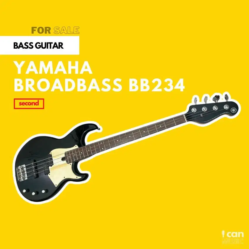 YAMAHA BROADBASS BB234 Bass Guitar Second Original