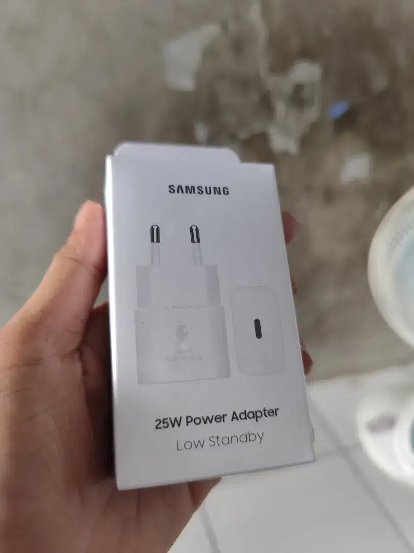 Batok Charger Samsung 25w Ori Segel