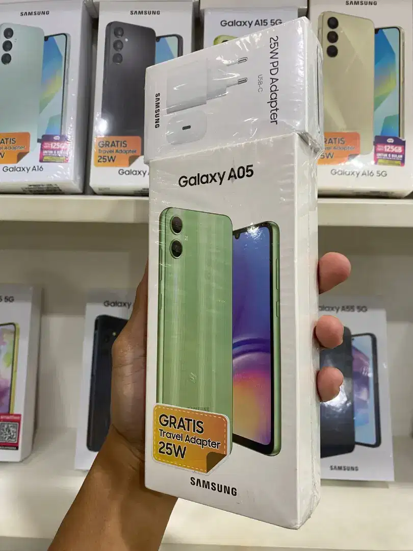 Ready Promo Samsung A05 6/128 New garansi Sein 1 tahun