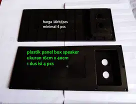 PLASTIK PANEL TUTUP BOX SPEAKER  ukuran 16cm