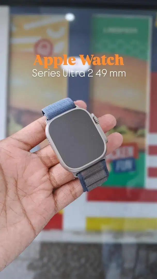 Iwatch ultra 2 49mm silver on garansi panjang