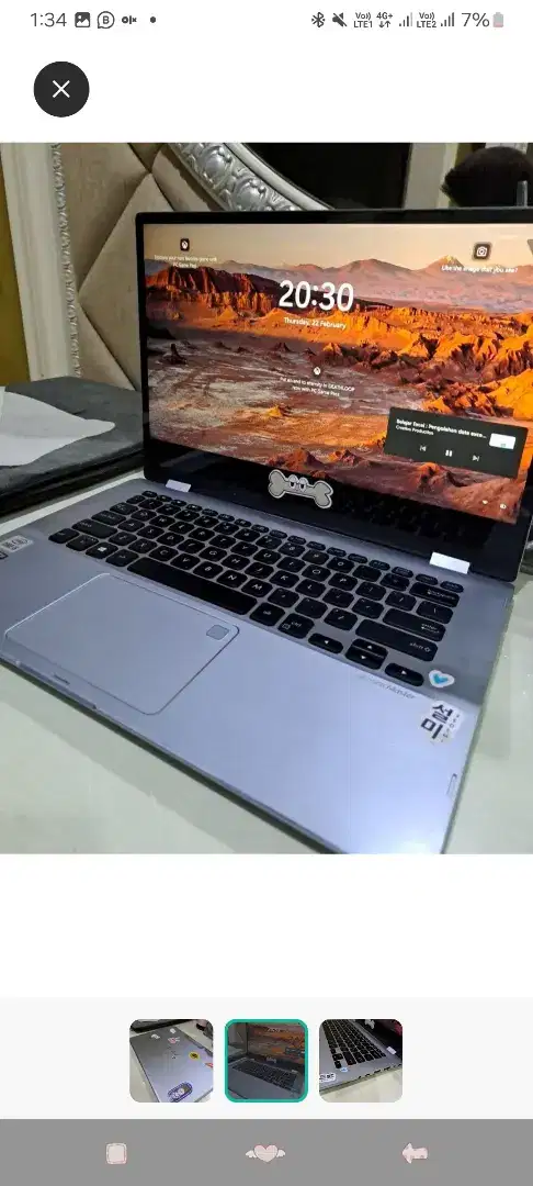 Laptop abu2 Asus T412F