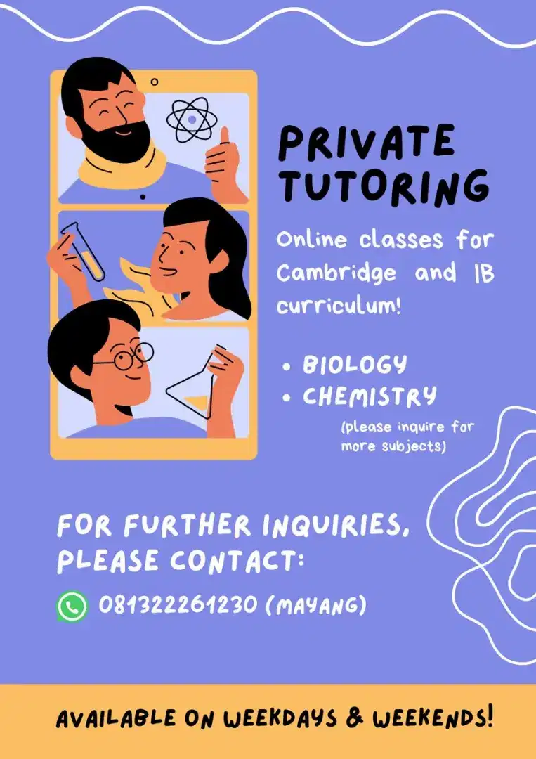LES PRIVATE TUTORING CAMBRIDGE / A LEVEL / IGCSE / IB CURRICULUM