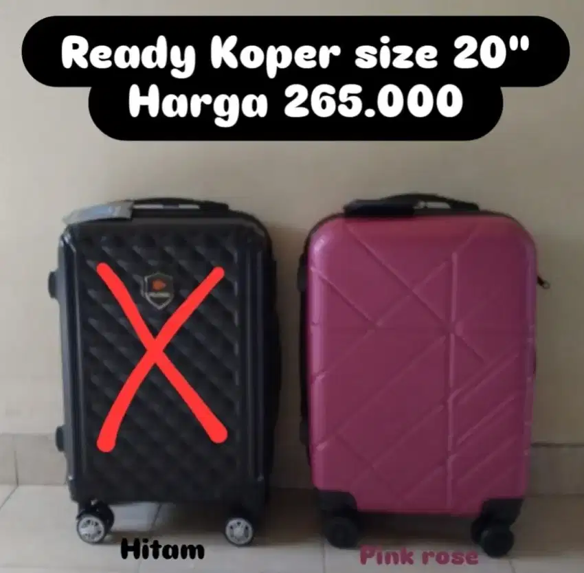 Ready koper size 20 harga grosir