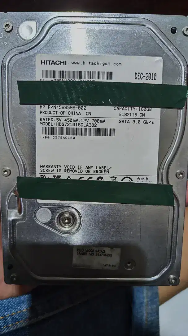 harddisk 3.5 160gb sata dan case 3.5 wd my book