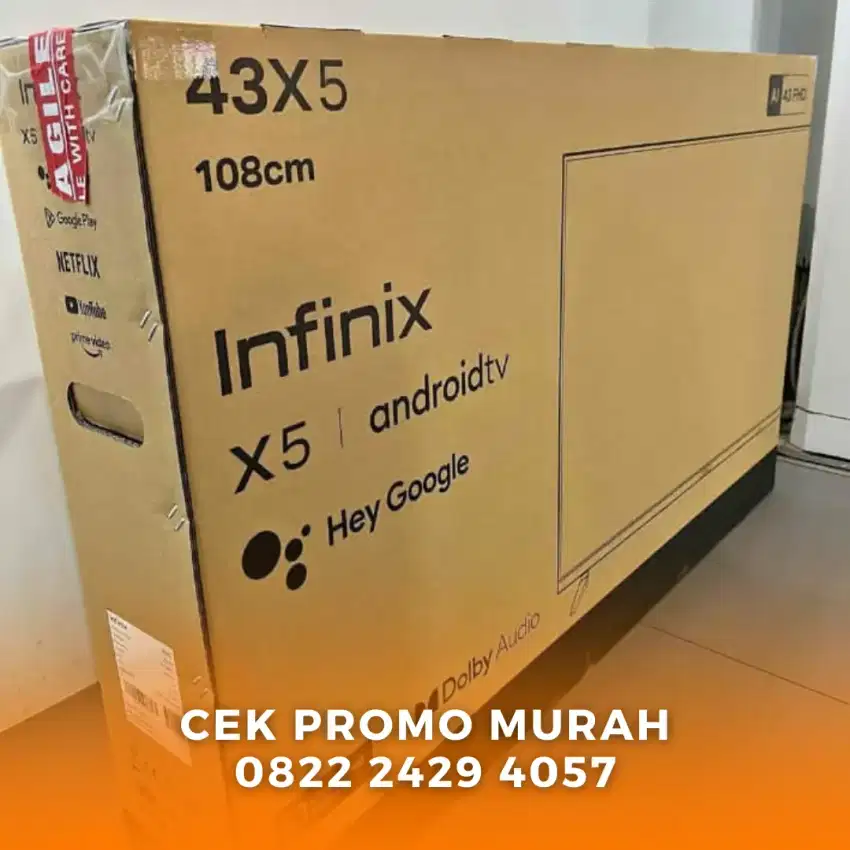 Infinix Smart TV 43 New Segel Harga Murah