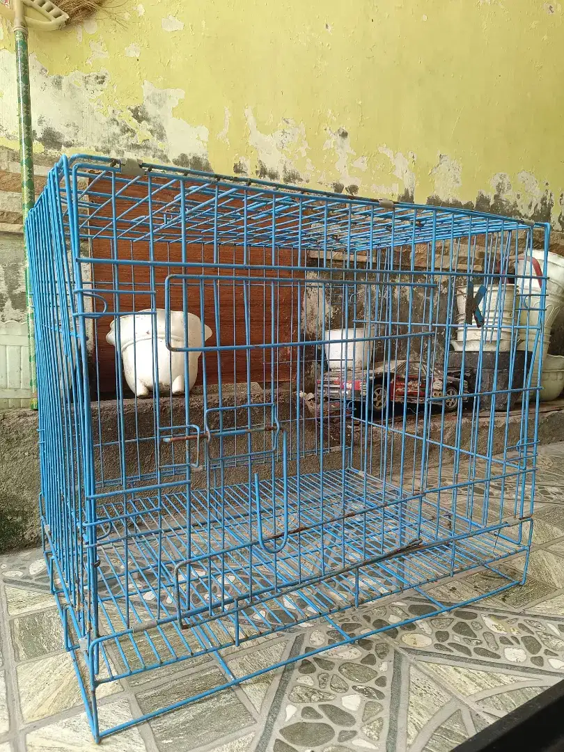 Dijual kandang kucing bekas seperti baru. Kondisi normal bersih