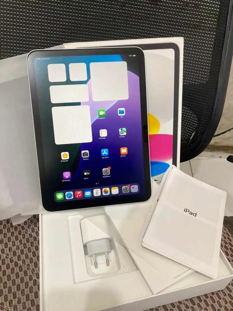 Ipad 10 64gb wifi resmi ibox PA/A Fulset ori garansi panjang no minus