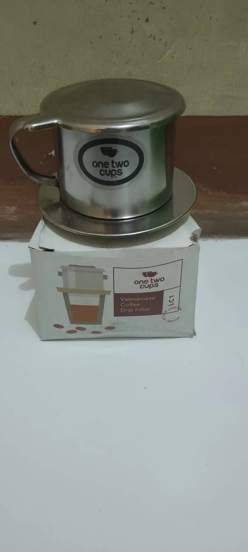 ONE TWO CUPS VIETNAM COFFEE DRIP FILTER