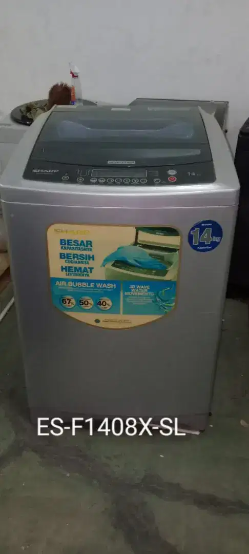 Mesin cuci Sharp ESF-1408X-SL