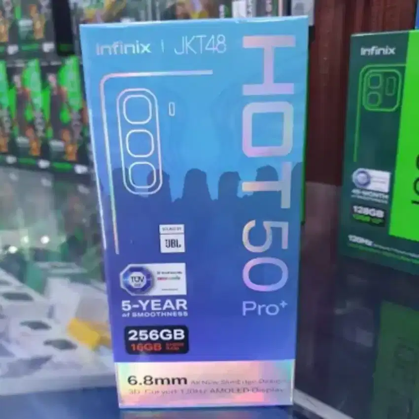 Infinix hot 50 pro plus layar lengkung