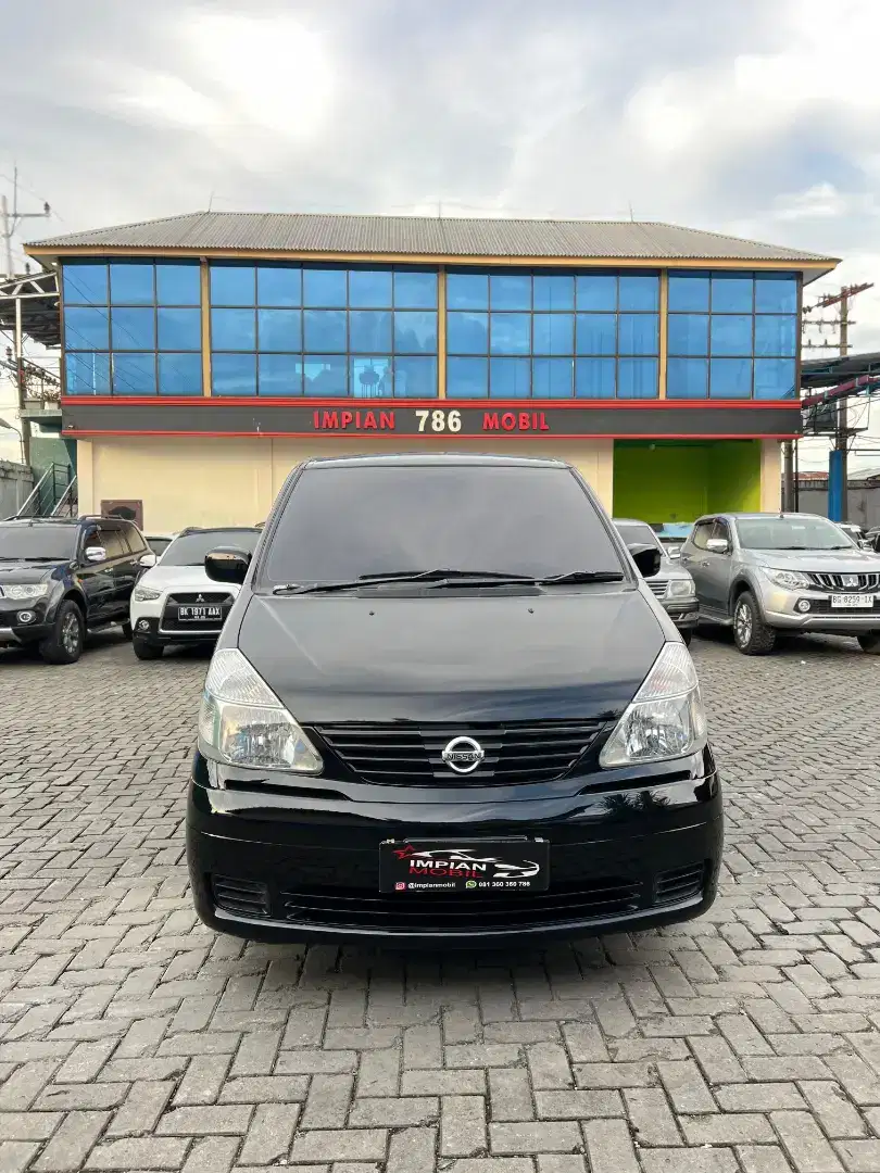 TDP 21JT Nissan Serena 2.0 A/T Hitam 2008  livina juke krista crv