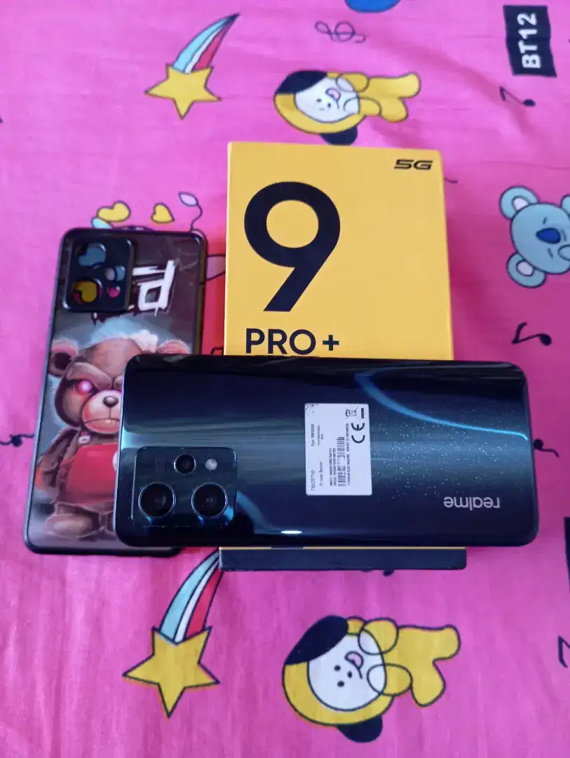 Realme 9 Pro plus 5G ram 8/256gb lengkap mulus dan normal